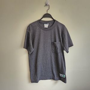 Vintage Discus Box Athletic Pocket T-Shirt Adult Medium